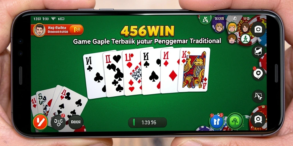 Tampilan gameplay Gaple yang menarik di 456WIN.