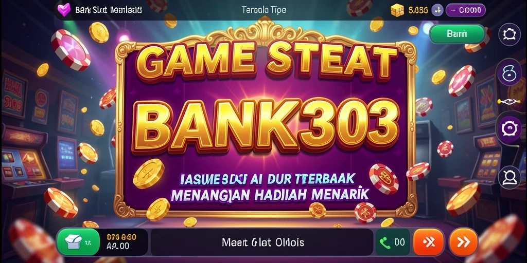 Tampilan gameplay BANK303 yang memukau dan penuh warna.