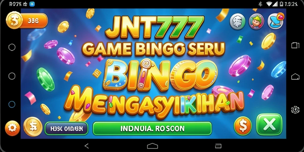 Tampilan antarmuka JNT777 dengan gameplay Bingo yang menarik.