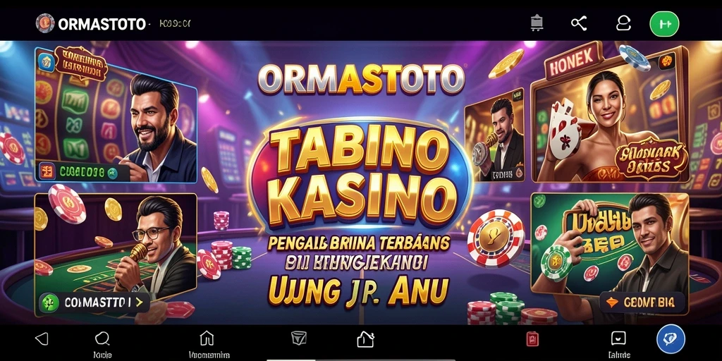 Tampilan gameplay seru di ORMASTOTO, nikmati pengalaman Kasino terbaik.