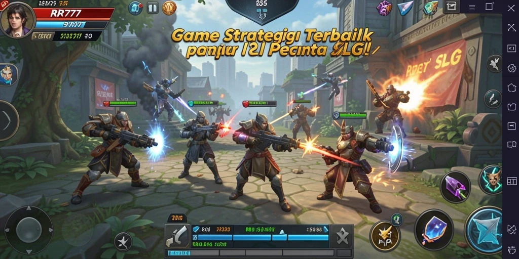 Gameplay SLG yang menarik dan penuh tantangan di RR777.