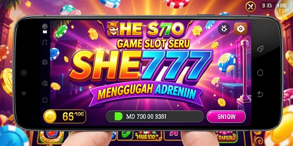 Tampilan gameplay seru dan mengasyikkan dari SHE777.