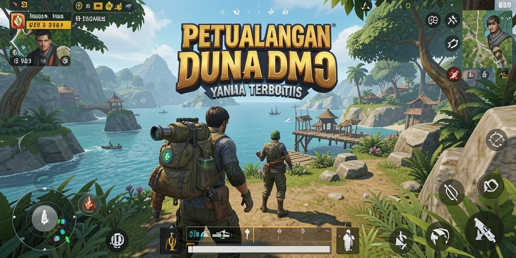 Gameplay V89 menampilkan dunia terbuka yang luas dan interaktif.