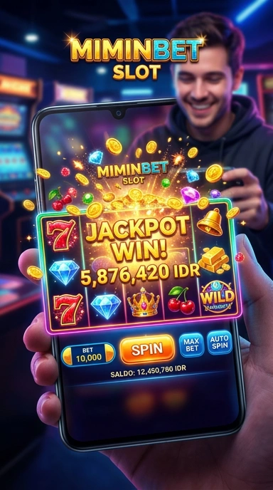 Screenshot fitur keamanan aplikasi miminbet yang terjamin dan terpercaya.